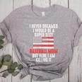 I Never Dreamed I Would Be a Super Sexy Baseball Mom Sport Women's Heather T-Shirt Athletic Heather I Never Dreamed I Would Be a Super Sexy Baseball Mom Sport Women's Heather T-Shirt Athletic Heather