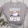 Dugout Mom Baseball Mommy Baseball Mother's Day Women's Heather T-Shirt Athletic Heather Dugout Mom Baseball Mommy Baseball Mother's Day Women's Heather T-Shirt Athletic Heather