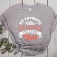 My Favorite Little Slugger Calls Me Mom Proud Baseball Mom Women's Heather T-Shirt Athletic Heather My Favorite Little Slugger Calls Me Mom Proud Baseball Mom Women's Heather T-Shirt Athletic Heather
