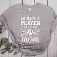 My Favorite Player Calls Me Mom Baseball Mom Game Day Women's Heather T-Shirt Athletic Heather My Favorite Player Calls Me Mom Baseball Mom Game Day Women's Heather T-Shirt Athletic Heather