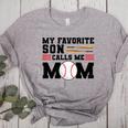 My Favorite Son Calls Me Mom Baseball Mom Women's Heather T-Shirt Athletic Heather My Favorite Son Calls Me Mom Baseball Mom Women's Heather T-Shirt Athletic Heather