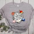 My Girl Might Not Always Swing But I Do Baseball Mom Mama Women's Heather T-Shirt Athletic Heather