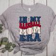 Groovy In My Baseball Mom Era Baseball Mama Mother's Day Women's Heather T-Shirt Athletic Heather Groovy In My Baseball Mom Era Baseball Mama Mother's Day Women's Heather T-Shirt Athletic Heather