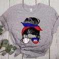 Haitian Baseball Mom Haiti Flag Baseball Girl Women's Heather T-Shirt Athletic Heather Haitian Baseball Mom Haiti Flag Baseball Girl Women's Heather T-Shirt Athletic Heather