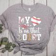My Heart Is On That Court Baseball Player Baseball Mom Women's Heather T-Shirt Athletic Heather