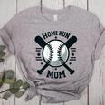 Home Run Mom Shirt Baseball Mom Mother's Day Women's Heather T-Shirt Athletic Heather Home Run Mom Shirt Baseball Mom Mother's Day Women's Heather T-Shirt Athletic Heather