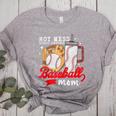 Hot Mess Always Stressed Baseball Mom Women's Heather T-Shirt Athletic Heather Hot Mess Always Stressed Baseball Mom Women's Heather T-Shirt Athletic Heather