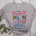 I’m A Baseball Mom Of Course I Know More Than The Coach Women's Heather T-Shirt Athletic Heather I’m A Baseball Mom Of Course I Know More Than The Coach Women's Heather T-Shirt Athletic Heather