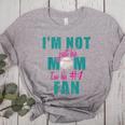 I'm Not Just His Mom I'm His Number One Fan Baseball Mom Women's Heather T-Shirt Athletic Heather I'm Not Just His Mom I'm His Number One Fan Baseball Mom Women's Heather T-Shirt Athletic Heather