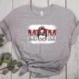 Leopard Baseball Mom Mama Mother's Day Son Daughter Boys Women's Heather T-Shirt Athletic Heather