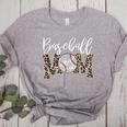 Leopard Baseball Mom Matching Softball Mama Family Matching Women's Heather T-Shirt Athletic Heather Leopard Baseball Mom Matching Softball Mama Family Matching Women's Heather T-Shirt Athletic Heather