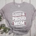 Loud & Proud Baseball Mom Mama Sport Cute Women's Heather T-Shirt Athletic Heather Loud & Proud Baseball Mom Mama Sport Cute Women's Heather T-Shirt Athletic Heather