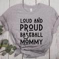 Loud & Proud Baseball Mommy Sports Lover Mom Women Women's Heather T-Shirt Athletic Heather Loud & Proud Baseball Mommy Sports Lover Mom Women Women's Heather T-Shirt Athletic Heather
