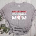 Loud And Proud Baseball Mom Baseball Mom Heart Women's Heather T-Shirt Athletic Heather Loud And Proud Baseball Mom Baseball Mom Heart Women's Heather T-Shirt Athletic Heather