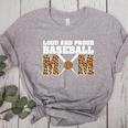 Loud And Proud Baseball Mom Leopard Mama Loves Women's Heather T-Shirt Athletic Heather Loud And Proud Baseball Mom Leopard Mama Loves Women's Heather T-Shirt Athletic Heather