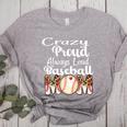 Loud And Proud Baseball Mom Messy Bun 2024 Premium Women's Heather T-Shirt Athletic Heather Loud And Proud Baseball Mom Messy Bun 2024 Premium Women's Heather T-Shirt Athletic Heather