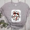 Loud Proud Baseball Mom Mommy Premium Women's Heather T-Shirt Athletic Heather