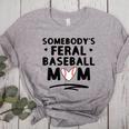 Loudmouth Baseball Mama ShirtSomebody's Feral Baseball Mom Women's Heather T-Shirt Athletic Heather Loudmouth Baseball Mama ShirtSomebody's Feral Baseball Mom Women's Heather T-Shirt Athletic Heather