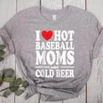 I Love Heart Hot Baseball Moms And Cold Beer Raglan Baseball Tee Women's Heather T-Shirt Athletic Heather I Love Heart Hot Baseball Moms And Cold Beer Raglan Baseball Tee Women's Heather T-Shirt Athletic Heather