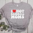I Love Hot Baseball Moms Sport Men Women I Heart Hot Moms Women's Heather T-Shirt Athletic Heather I Love Hot Baseball Moms Sport Men Women I Heart Hot Moms Women's Heather T-Shirt Athletic Heather