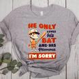 Loves Bat And His Momma Baseball Mom Women's Heather T-Shirt Athletic Heather Loves Bat And His Momma Baseball Mom Women's Heather T-Shirt Athletic Heather