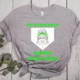 Messy Bun Baseball Mom My Stepchild Works From Home Women's Heather T-Shirt Athletic Heather Messy Bun Baseball Mom My Stepchild Works From Home Women's Heather T-Shirt Athletic Heather