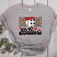 Mom Of Ballers Soccer Baseball Mom Soccer Baseball Mother Women's Heather T-Shirt Athletic Heather