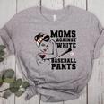 Moms Against White Baseball Pants Funny Baseball Mom Women's Heather T-Shirt Athletic Heather Moms Against White Baseball Pants Funny Baseball Mom Women's Heather T-Shirt Athletic Heather