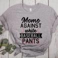 Moms Against White Baseball Pants Quote For a Baseball Mom Women's Heather T-Shirt Athletic Heather Moms Against White Baseball Pants Quote For a Baseball Mom Women's Heather T-Shirt Athletic Heather
