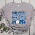 Who Needs Umpires When We Have Baseball Moms Groovy Retro Women's Heather T-Shirt Athletic Heather Who Needs Umpires When We Have Baseball Moms Groovy Retro Women's Heather T-Shirt Athletic Heather