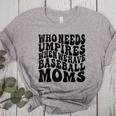 Who Needs Umpires When We Have Baseball Moms Baseball Raglan Baseball Tee Women's Heather T-Shirt Athletic Heather Who Needs Umpires When We Have Baseball Moms Baseball Raglan Baseball Tee Women's Heather T-Shirt Athletic Heather