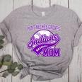 Port Neches-Groves High School PNG Indians Baseball Mom Women's Heather T-Shirt Athletic Heather Port Neches-Groves High School PNG Indians Baseball Mom Women's Heather T-Shirt Athletic Heather