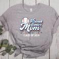 Proud Senior Mom Class Of 2024 Baseball Mom Graduate School Women's Heather T-Shirt Athletic Heather Proud Senior Mom Class Of 2024 Baseball Mom Graduate School Women's Heather T-Shirt Athletic Heather