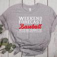 Retro Baseball Mom Mother's Day Weekend Forecast Baseball Premium Women's Heather T-Shirt Athletic Heather Retro Baseball Mom Mother's Day Weekend Forecast Baseball Premium Women's Heather T-Shirt Athletic Heather