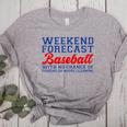 Retro Baseball Mom Mother's Day Weekend Forecast Baseball Women's Heather T-Shirt Athletic Heather Retro Baseball Mom Mother's Day Weekend Forecast Baseball Women's Heather T-Shirt Athletic Heather