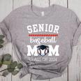 Senior Baseball Mom 2024 Senior Mom Class Of 2024 Baseball Women's Heather T-Shirt Athletic Heather Senior Baseball Mom 2024 Senior Mom Class Of 2024 Baseball Women's Heather T-Shirt Athletic Heather