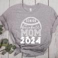 Senior Baseball MOM 2024 Graduation Caps Women's Heather T-Shirt Athletic Heather Senior Baseball MOM 2024 Graduation Caps Women's Heather T-Shirt Athletic Heather