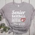 Senior Baseball Mom Class Of 2024 Baseball Player Son 2024 Women's Heather T-Shirt Athletic Heather