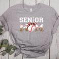 Senior Mom Class Of 2024 Baseball Mom Bandana Graduation Women's Heather T-Shirt Athletic Heather Senior Mom Class Of 2024 Baseball Mom Bandana Graduation Women's Heather T-Shirt Athletic Heather