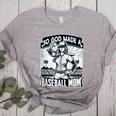So God Made A Baseball Mom Baseball Player Women's Heather T-Shirt Athletic Heather