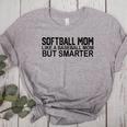 Softball Mom Like A Baseball Mom But Smarter Women's Heather T-Shirt Athletic Heather Softball Mom Like A Baseball Mom But Smarter Women's Heather T-Shirt Athletic Heather