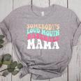 Somebody's Loudmouth Baseball Mama Baseball Mom Women's Heather T-Shirt Athletic Heather Somebody's Loudmouth Baseball Mama Baseball Mom Women's Heather T-Shirt Athletic Heather