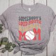 Somebody's Loudmouth Baseball Mom Baseball Women's Heather T-Shirt Athletic Heather