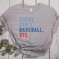 Sorry Can't Baseball Bye Baseball Mom Men Women Kids Premium Women's Heather T-Shirt Athletic Heather Sorry Can't Baseball Bye Baseball Mom Men Women Kids Premium Women's Heather T-Shirt Athletic Heather