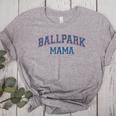 Spring 2024 Season Cute Baseball Mom Ballpark Mama Women's Heather T-Shirt Athletic Heather