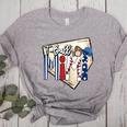 T-Ball Mimi Baseball Mom Game Day Women's Heather T-Shirt Athletic Heather