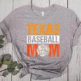 Texas Baseball Mom Design Baseball Player And Baseball Women's Heather T-Shirt Athletic Heather Texas Baseball Mom Design Baseball Player And Baseball Women's Heather T-Shirt Athletic Heather
