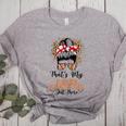 That's My Granddaughter Out There Baseball Mom Mother's Day Women's Heather T-Shirt Athletic Heather