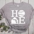 Vintage Baseball Home Florida State Outline Baseball Mom Women's Heather T-Shirt Athletic Heather