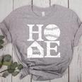 Vintage Baseball Home Missouri State Outline Baseball Mom Women's Heather T-Shirt Athletic Heather
